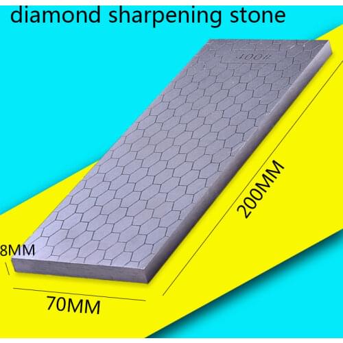 1pcs 400 1000 double side grit diamond knife sharpener sharpeing stone kitchen tools honing blade coarse sharpen
