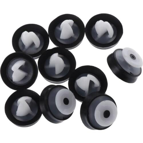 10x Interior Trim Door Panel Card Pillar Clip For Peugeot 207 807