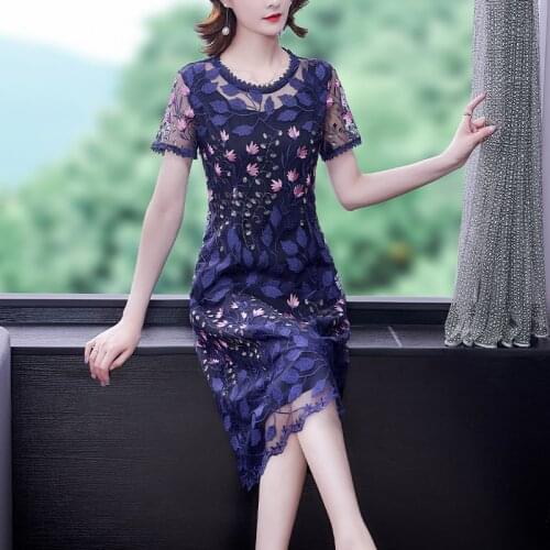 Синие летние платья BLLOCUE China At AliExpress