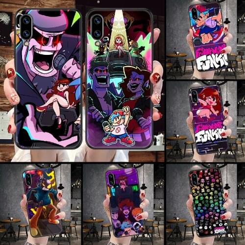 Friday Night Funkin Game Phone case For Huawei Honor 6 7 8 9 10 10i 20 A C X Lite Pro Play black luxury funda fashion Etui tpu