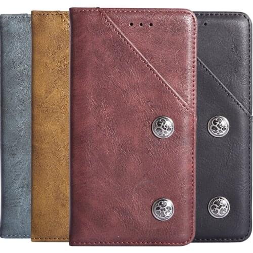 ITien Protect Retro Durable Stand Flip Genuine Leather Cover Phone Case For Vernee Thor E V2 Pro Pouch Shell Wallet Etui Skin