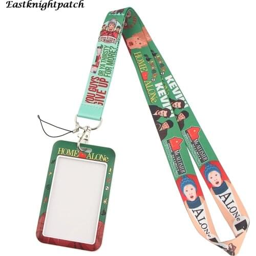 E2685 Work Card Holders With Rope Plastic Card Holder Employee Name ID Card Cover Certificate Identity Badge With Lanyard