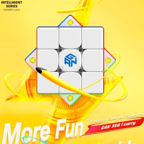 GAN356 i Carry 3x3 Magnetic Speed Magic Cube Station App Professional Magnets Puzzle Cubes Toys For Children GAN 356 i carry