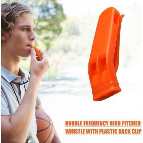 Outdoor Survival Tools Train Whistle PP Plastic Outdoor Camping Emergency Loud Whistle Sports Match Survival Whistle