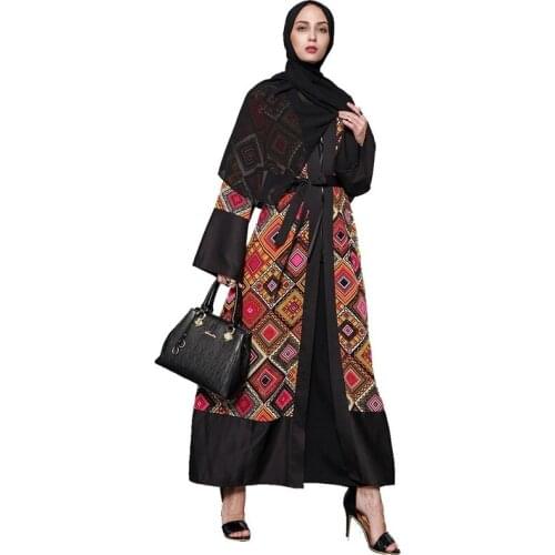 Kaftan Dubai Abaya Kimono Cardigan Plus Size Hijab Muslim Dress Abayas For Women Caftan Turkish Islamic Clothing Ramadan Robe