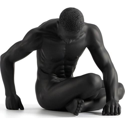 RESIN CREATIVE ORNAMENTS BODY ART MODERN NUDE MALE MASCULINITY HOME FURNISHINGS BUSINESS GIFTS L3138