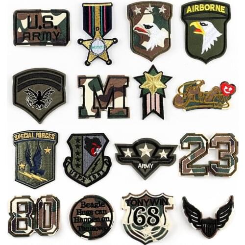 Fine Eagle Morale Cloth Badges Mend Decorate Military Patch Jeans Bag Hat Clothes Apparel Sewing Decoration Applique Patches