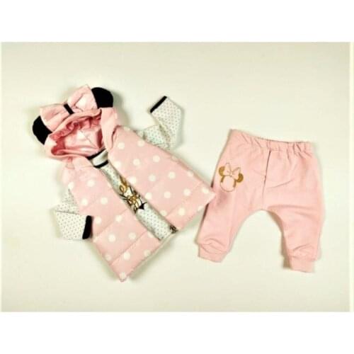 Newborn Essentials Baby Children Girl Clothing 3 Pcs Set Soft 100% Cotton 3-18 Months Hooded Vest Trousers Hat Body Baby Gift