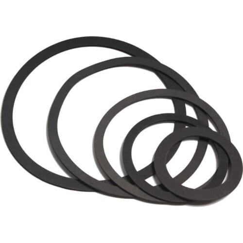 2Pcs/Pair 1/2/3/4/5/6/7/8/9/10/11/12 Inch Universal EVA Foam Speaker Shell Sealing Ring for KTV Sponge Edge Woofer Repair Part