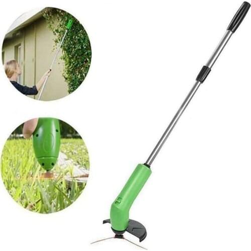 Hand-held Telescopic Garden Trimmer Garden Weeder Battery Powered Small Home Garden Weeder Mower