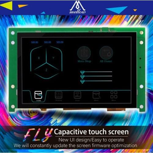 Mellow 4.3 FLY Marlin Wifi Beta Touch Screen 2M/S For Marlin Control Board For Ender 3 CR10 Ender 5