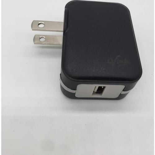 VNSTRIP US plug 1 USB port wall charger 2.4A output Travel charger for mobile charging iPhone iPad Tablet PC Samsung XIAOM HUAWE