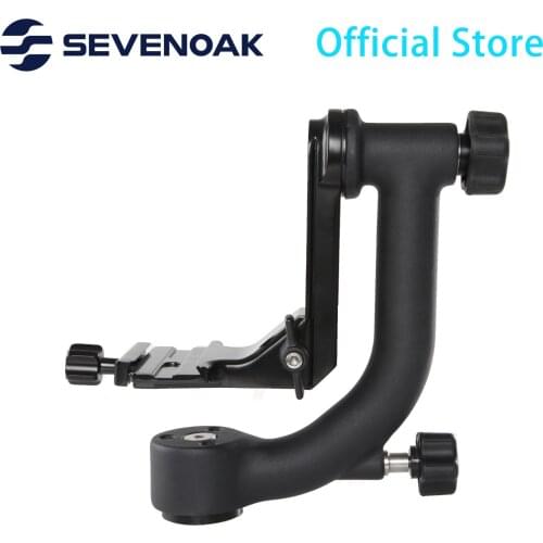 Sevenoak SK-GH01 Gimbal Head for telephoto lenses 360° panning base and swingging arm max camera weight 30LBS