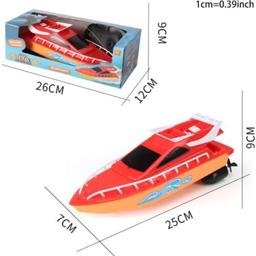 Fine Remote Control Speedboat Wireless Kids Toys Specifically for Age 5-12 Under Water Vehicle Aerodynamic Design A2UB