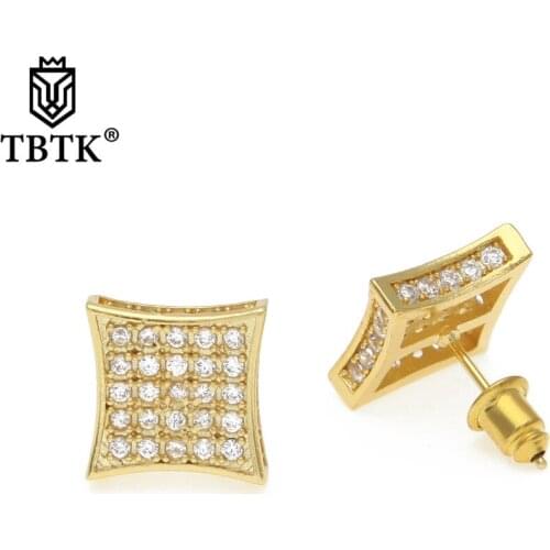 Женские серебрянные серьги THE BLING KING China At AliExpress
