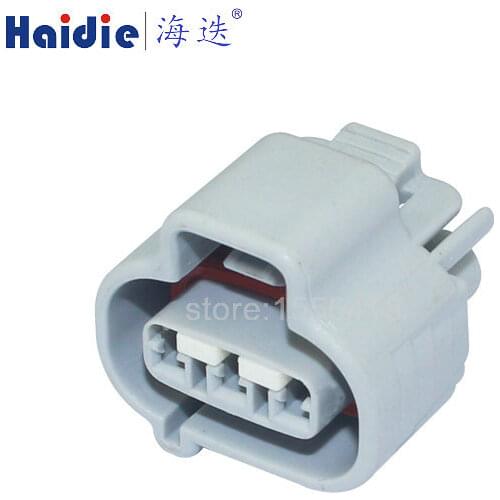 Free shipping 2sets 3pin female housing waterproof plug auto wiring harness cable connector DS-BN-3F-GR