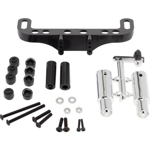 Exhaust Pipe Tailpipe for 1/10 RC Car Off Road Buggy Traxxas Tamiya HSP HPI Kyosho Decoration Simulation Parts