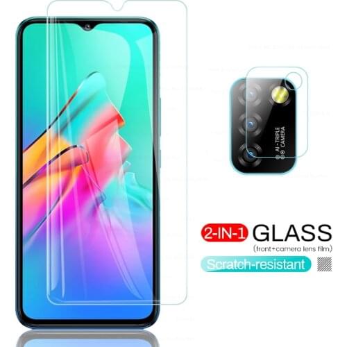 Camera lens protective glass for infinix hot 10 lite 10lite light 10 9 play note 8 7 glass explosion-proof screen protector film