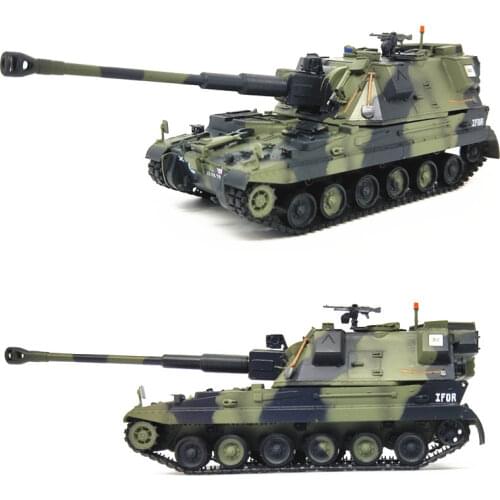 1:72 British Army AS-90 SPG Self-propelled Gun Finished Product Model Collection Ornaments Boy Toys