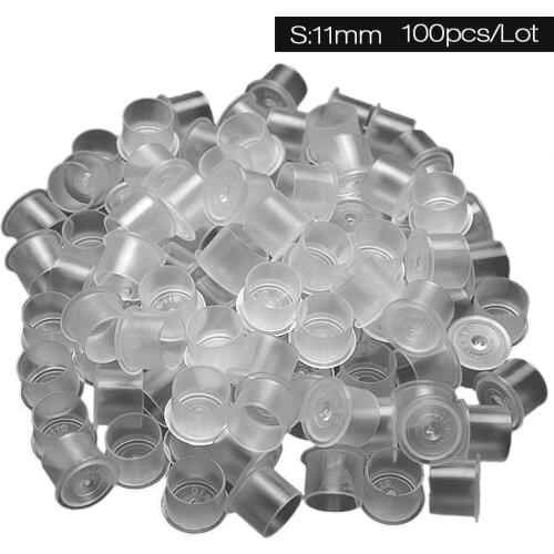 100pcs/ Packs Tattoo Equipment Tattoo Supplies There Are Base Color Cups Large, Medium And Small Color Cups