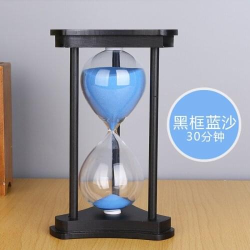 15 minutes 30 minutes Hourglass hour hand chronograph glass clocks decorations for home bedroom decor student Holiday gift