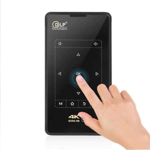 4k dlp projector HD Home Theater Android system with dual Wifi BT Quad Core smart Pocket Projector