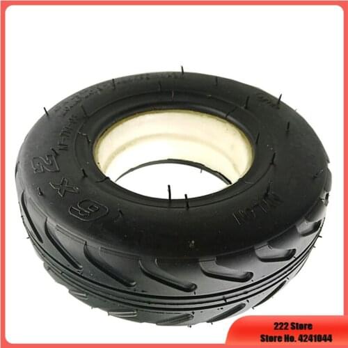 6X2 Solid tire without inner tube tire Electric Scooter Wheel Chair Truck Use 6" Tire Tyre F0 Pneumatic Trolley Cart