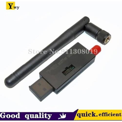 Wireless Zigbee CC2531 CC2540 Sniffer Bare Board Packet Protocol Analyzer USB Interface Dongle Capture Packet Module + Antenna