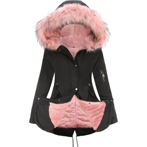 Женские парки с мехом FURSDIC China At AliExpress