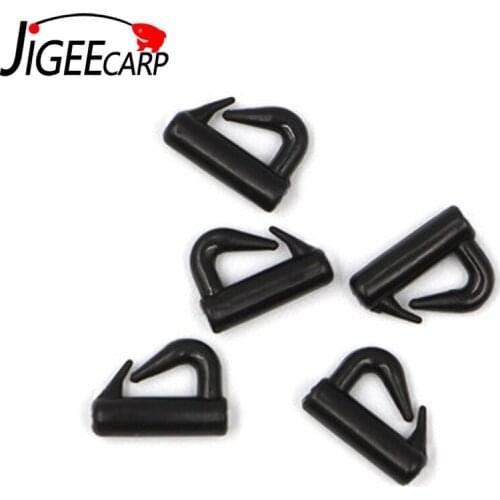 JIGEECARP 20PCS Freshwater Fishing Tackle Accessories Quick Change Black Snaps Clevis Spins Spinner Snaps Hose Fittings