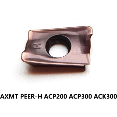 Original AXMT AXMT123504PEER-H AXMT123508PEER-H AXMT170508PEER-H AXMT170512PEER-H ACP200 ACP300 ACK300 Carbide Milling Inserts