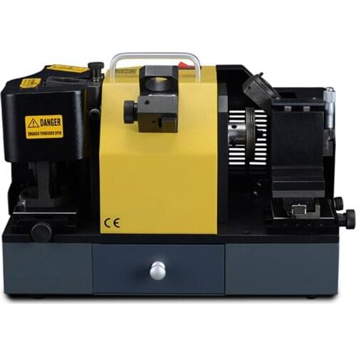 Round nose milling cutter grinder MR-X6R can grind 2-, 3-, and 4-flute end mills. Tungsten rods can directly cut the cutting edg