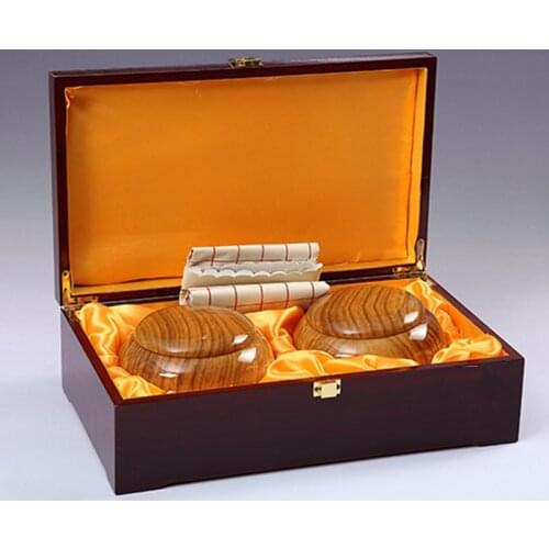 National New Yunzi Go Chess Go Game Set Suits Carved Gold Double Plate Go Chess Wood Box Go Chess Set Gifts Entertainment