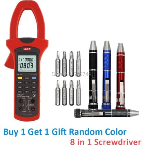 UNI-T UT231 Single-phase 2-wire True RMS Power Clamp Meter Power Factor Phase Angle 600KW USB Data Logging Analogue Bar Graph