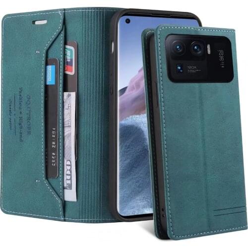 Luxury Leather Case For Xiaomi Mi 11 Ultra Mi11 U Flip Magnetic Auto Closed Full Cover Wallet Book For Mi 11 Ultra Funda Bags