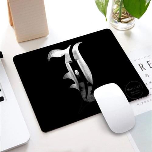 Anime Death Note Drop Shipping Customized Laptop Gaming Speed Mouse Pad small Size for18x22cm 20x25cm 25x29cm Rubber MouseMats