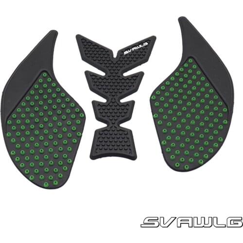 Tank Pad Protector Sticker Decal Gas Knee Grip Tank Traction Pad Side 3M For Kawasaki Z250 2013-2015 Z300 2014-2017