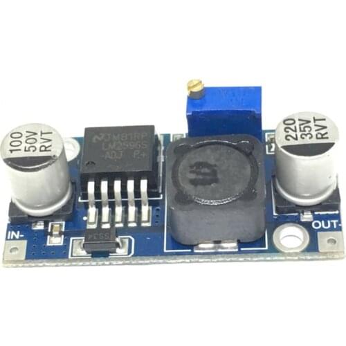 5Pcs NEW DC-DC adjustable power step-down module Blue LM2596 Buck Converter Module 3.2V-40V To 1.25V-35V Voltage Regulator