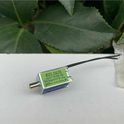 DC 3.3V Micro Mini Electric Solenoid Valve Air Valve Exhaust Flow Control Valve for Blood Monitor Electronic Sphygmomanometer