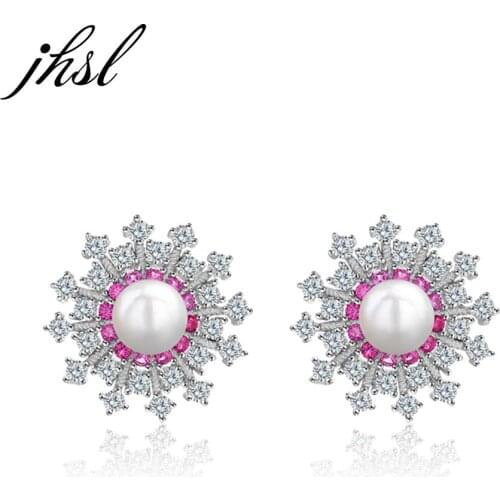 Серьги с жемчугом Jhsl China At AliExpress