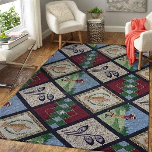 Golf Area Rug 3D All Over Printed Non-slip Mat Dining Room Living Room Soft Bedroom Carpet 03