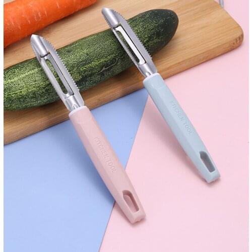 Kitchen Peeler Tool Versatile Stainless Steel Swivel Peeler Fish Scaler Scraper Vegetable Fruit Cutter Kitchen Gadgets Tool