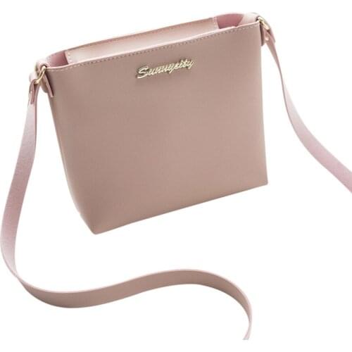 Fashion Casual Phone Coin Shoulder Bag Small Women PU Leather Messenger Bags Female Solid Clutch Zipper Crossbody Mini Handbags