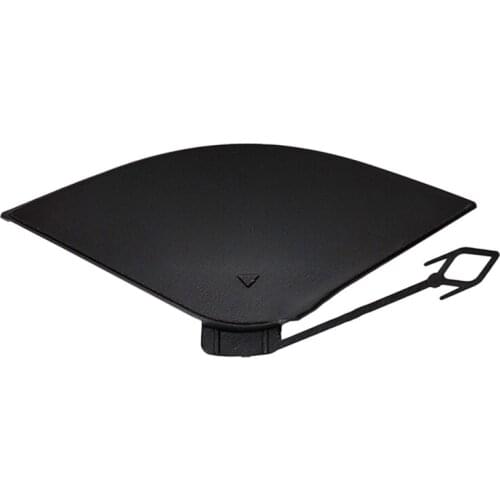 Front Bumper Tow Hook Eye Cover Cap Unpainted 51117222744 Fit For-BMW X5 E70 2011 2012 2013