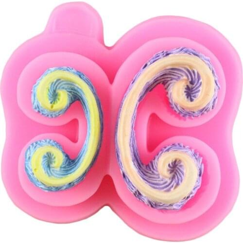 Relief Shape Silicone Molds Lace Border Mould Fondant Cake Silicone Molds Sugar Craft Tools Chocolate Tools