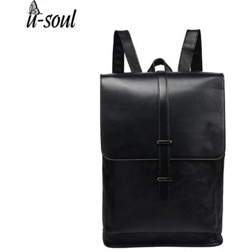 Backpack Men Vintage Pu Leather Travel Business luxury Bags designer Shoulder Bag Back Pack For School Bags Female Casual A10381