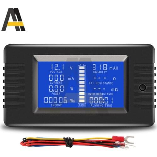 PZEM-015 DC Voltmeter Ammeter Car Battery Tester Capacity resistance electricity Voltage Meter Monitor Without Shunt
