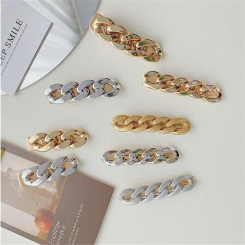 Hair Clip Hairpin For Women Girl Acrylic Geometric Korean Handmade Fashion Head Accessories Mujer Wholesale