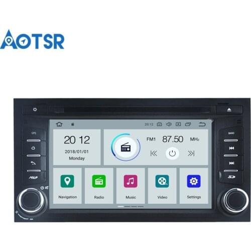 1 din Android 9.0 4+32GB Car Radio Multimedia DVD Player For Seat Leon 2012 2013 2014 2015-2017 GPS Map Navigation Stereo Auto