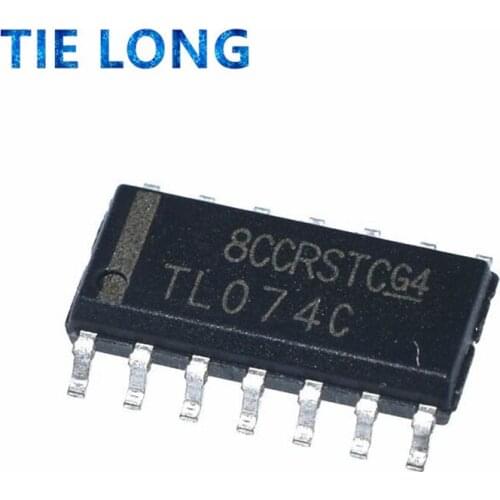 100PCS TL074CDT SOP14 TL074 SOP TL074C SOP-14 SMD 074C TL074CDR new and original IC